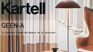 Geen-a La première lampe de lecture de Kartell