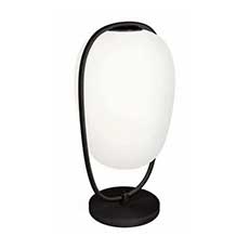 Lampe de table Lann&agrave; noire Kundalini