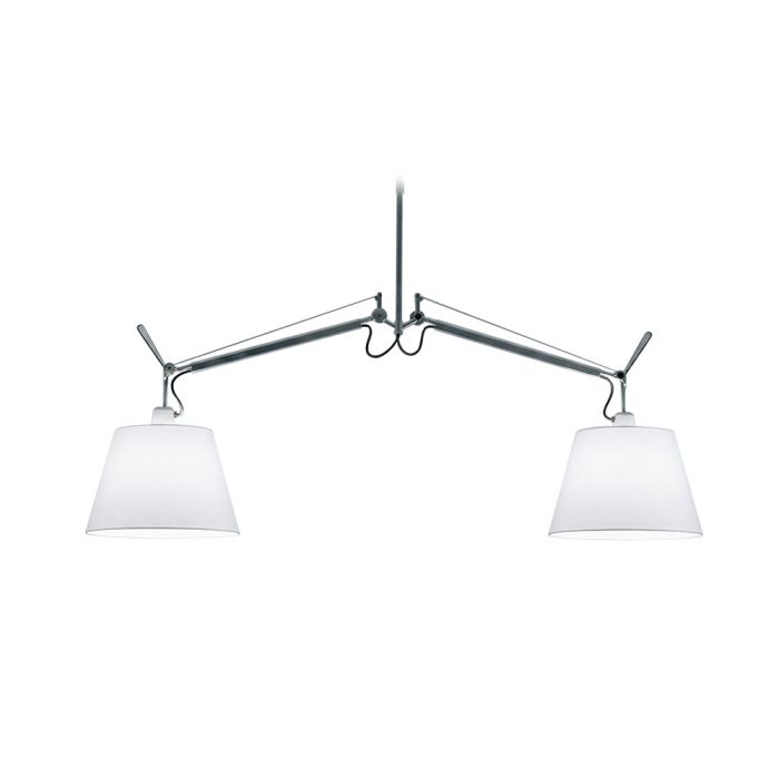 Tolomeo suspension 2 bras basculante satin