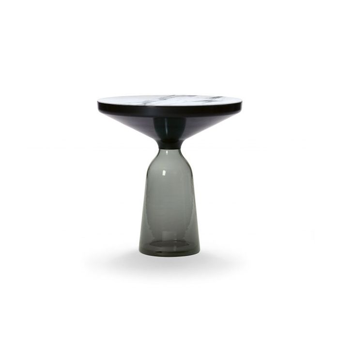 Table d'appoint Bell métal noir