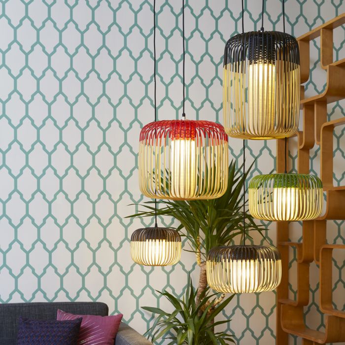 Suspension Bamboo Light