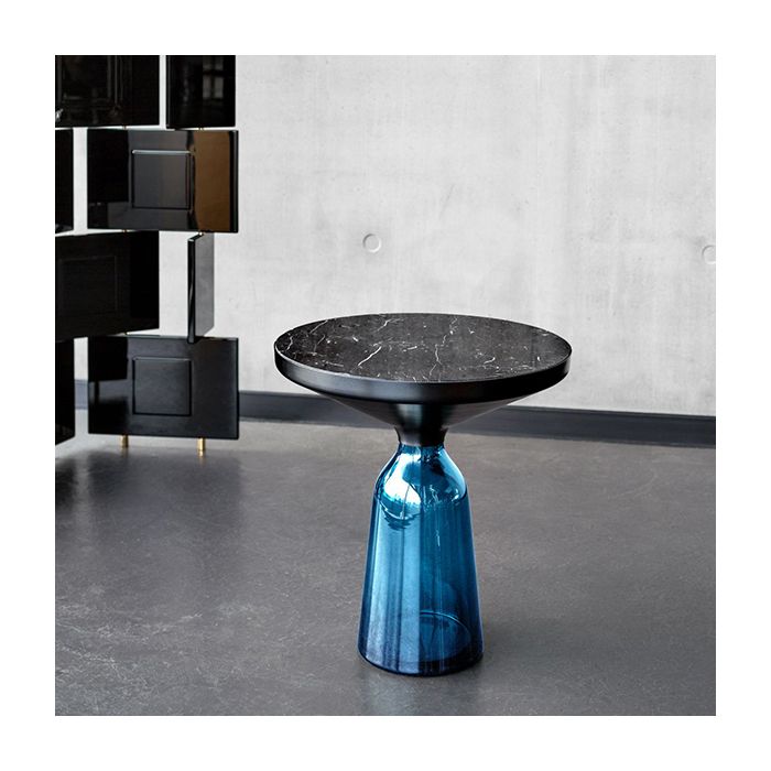 Table d'appoint Bell métal noir