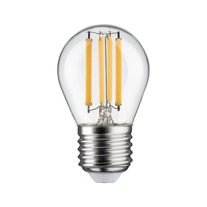 Ampoule LED Sphérique E27 Claire 6.5W 2700K Dimmable