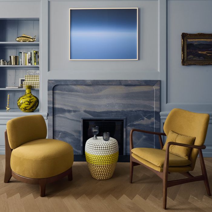 Tabouret Striped Dot