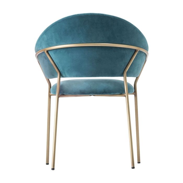 Fauteuil Jazz 3716 - Velour bleu (Outlet)