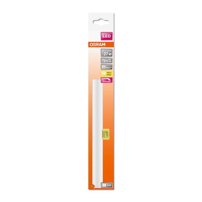 Ampoule LED linestra S14D 3.1W Equivalence Halo 27W  2700K 200° (1 culot) Dimmable