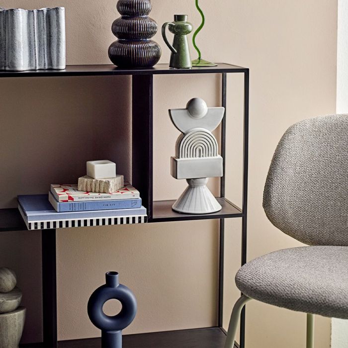 Chaise rembourrée Ponte - Gris (Outlet)