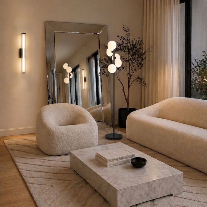 Lampadaire Orion Opal
