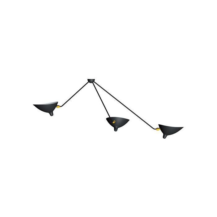 Araignée plafonnier 3 bras