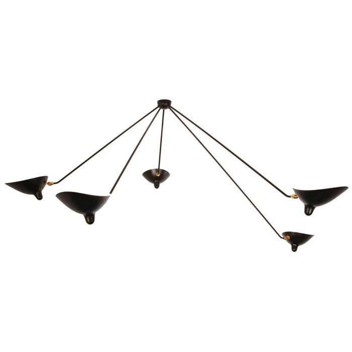 Araignée plafonnier 5 bras