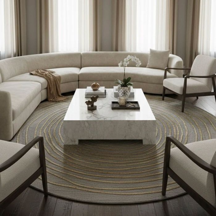 Tapis Aurea - Diam. 250 cm (Outlet)