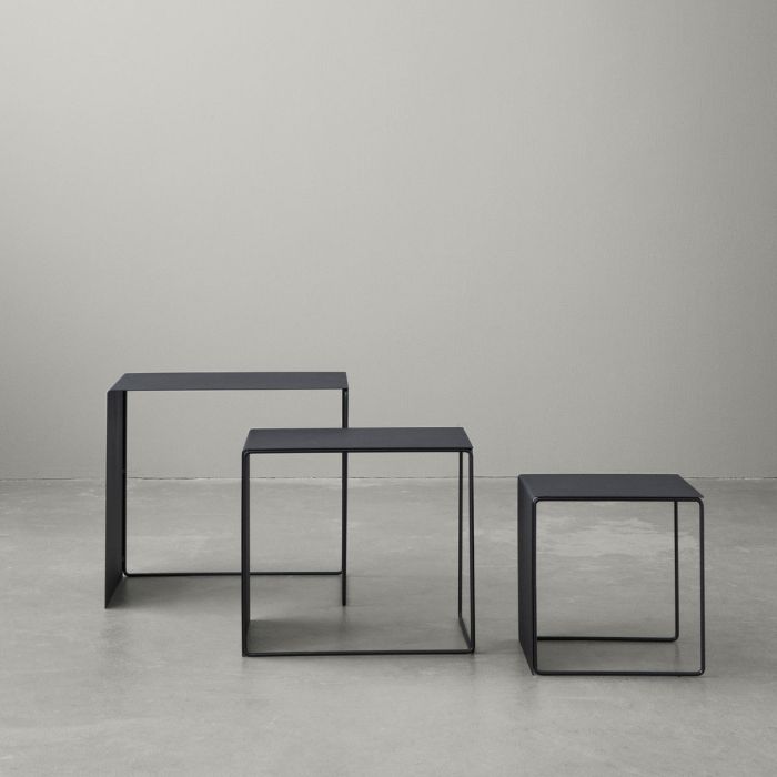 Lot de 3 tables gigognes Cluster 