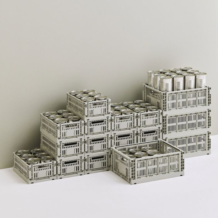 Panier Colour Crate - Lot de 4