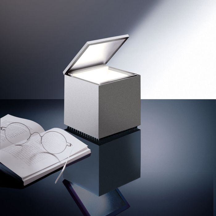 Lampe à poser Cuboluce sans fil