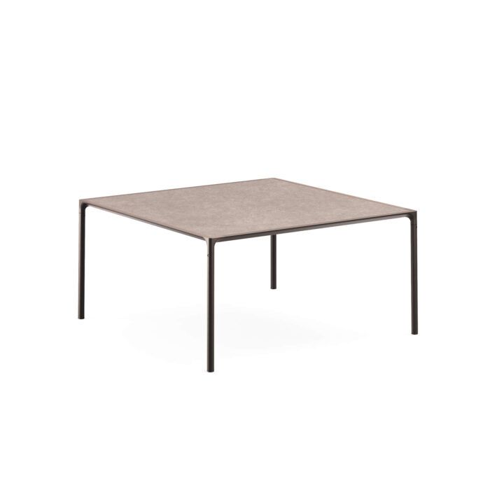 Table carrée Terramare - Plateau en grés