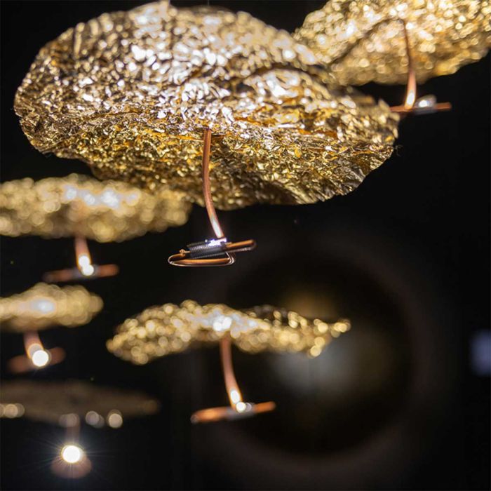 Chandelier Gold moon