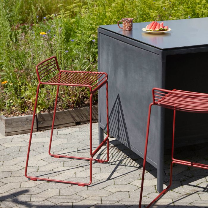 Tabouret de bar Hee - Quickship - Lot de 2