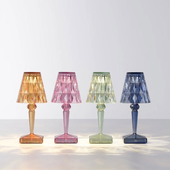 Lampe sans fil rechargeable Battery - PMMA recyclé