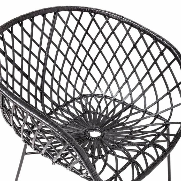 Lounge Chair Noir Rattan (Outlet)