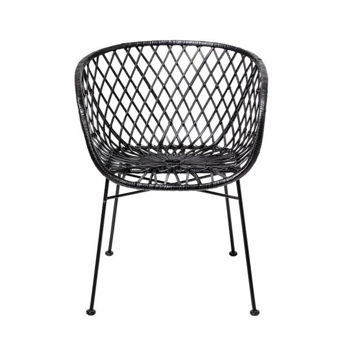 Lounge Chair Noir Rattan (Outlet)