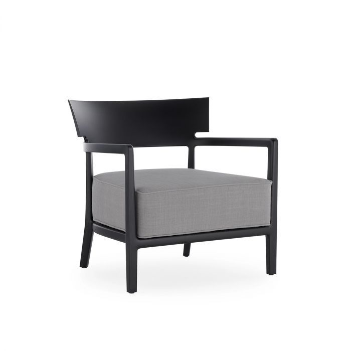 Fauteuil Cara Outdoor Mat - Noir / Gris (Outlet)