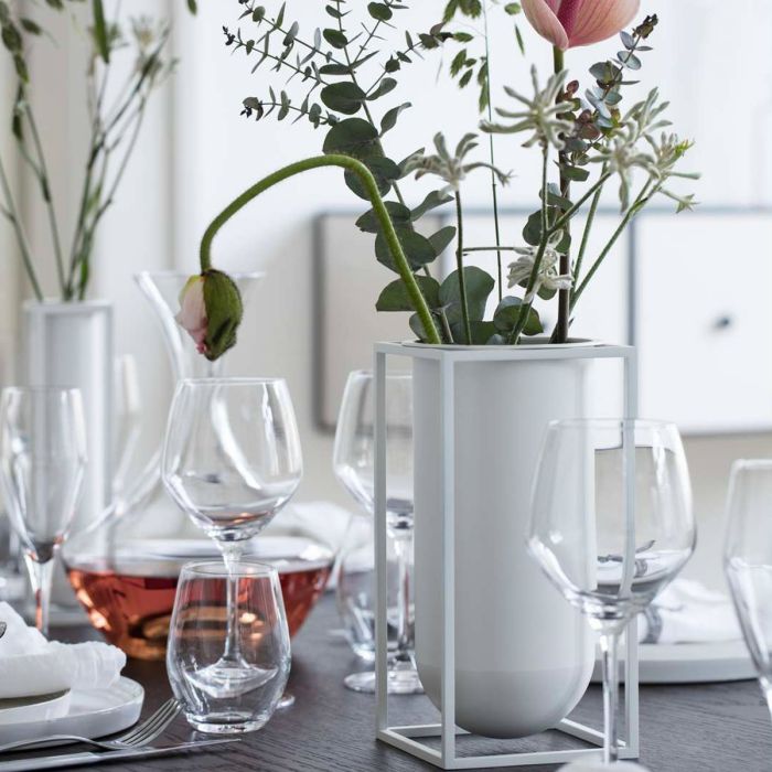 Vase Kubus Lolo -Blanc