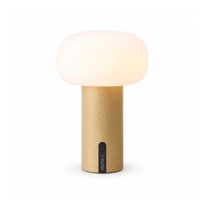 Lampe sans fil Lea laiton brossé