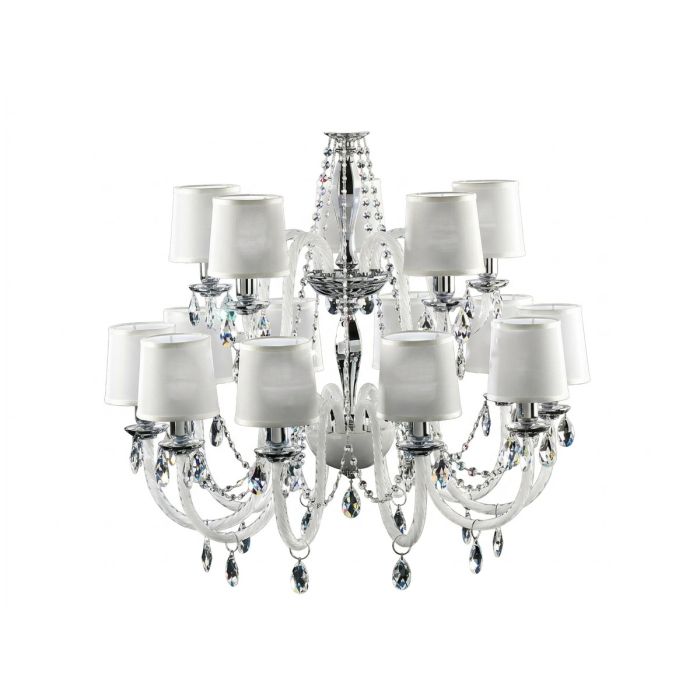 Suspension Lenoir blanc