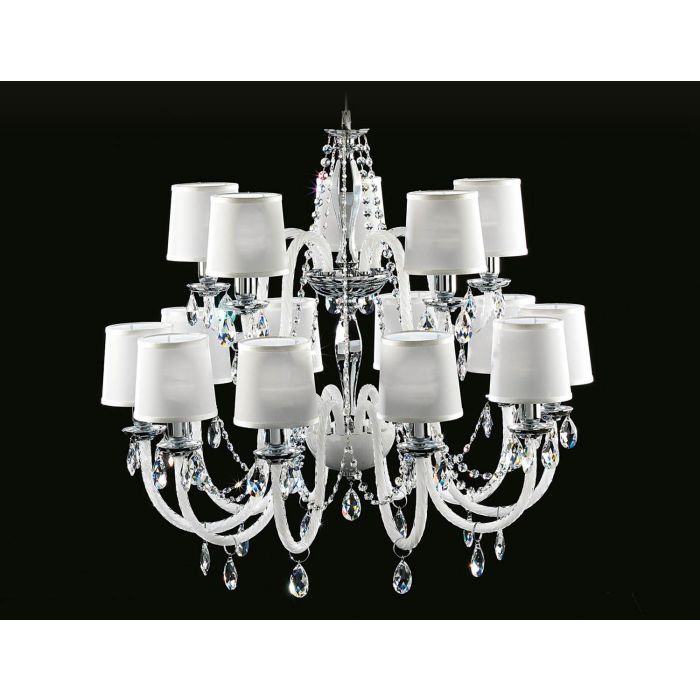 Suspension Lenoir blanc