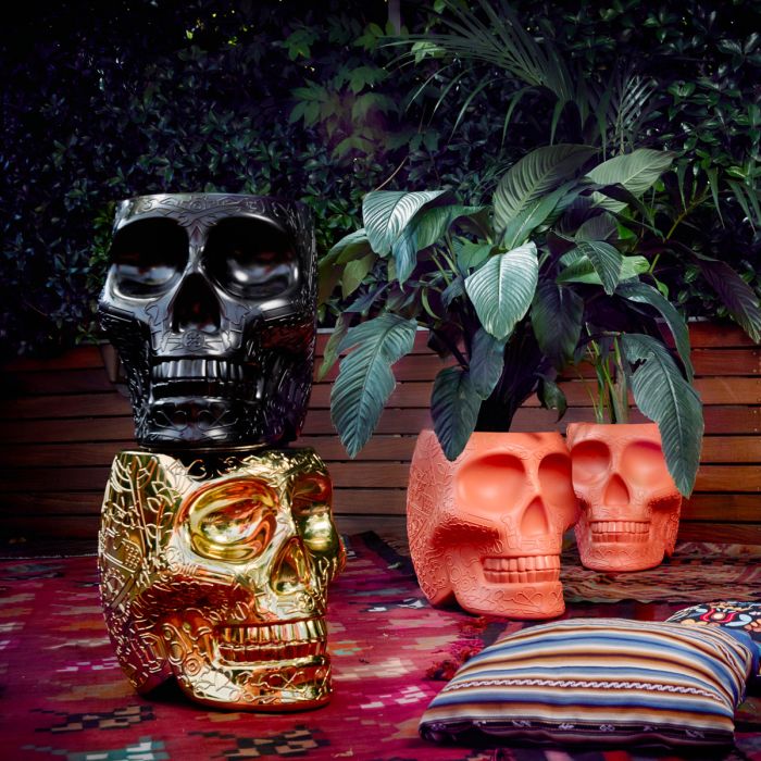 Mexico planter and champagne cooler