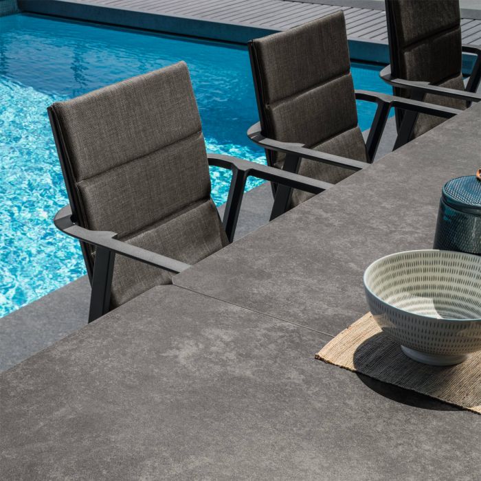 Chaise avec accoudoirs Milo