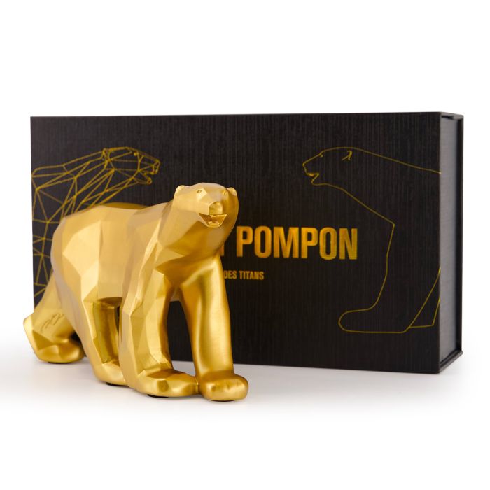 Ours Pompon x Orlinski - Or mat
