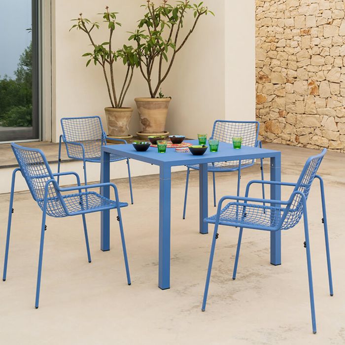 Chaise Rio R50 avec accoudoirs - Lot de 4