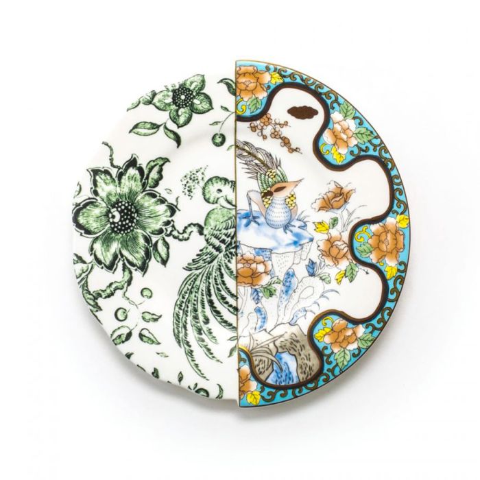 Assiette Hybrid Zoe - Lot de 4