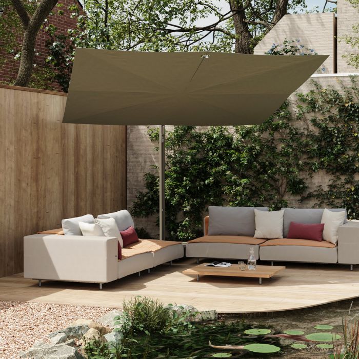Parasol carré droit Sensu