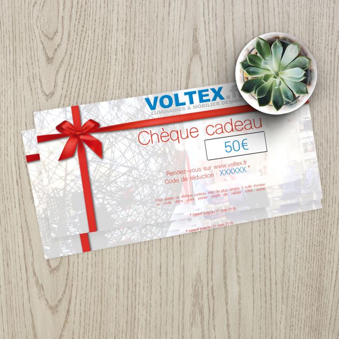Cheque cadeau 50€