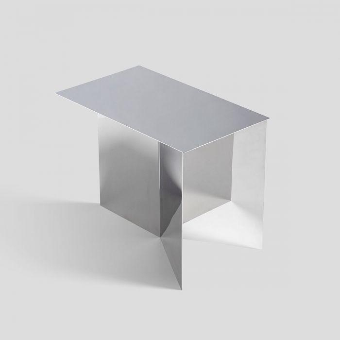 Slit Table rectangle miroir