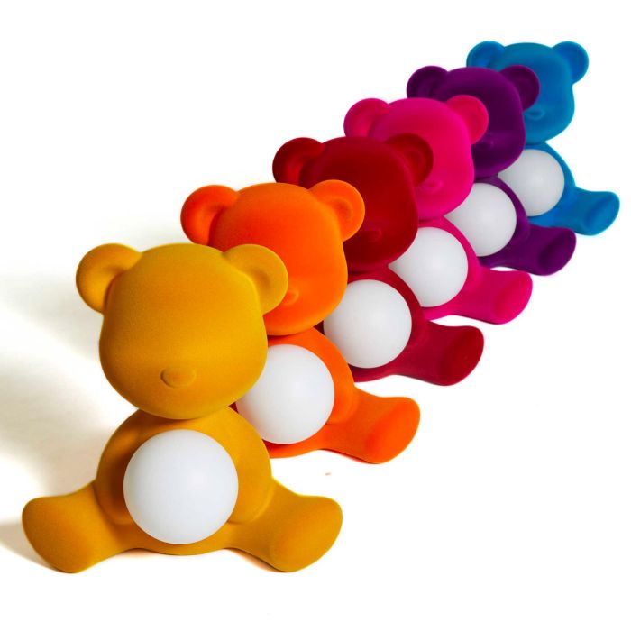 Lampe sans fil Teddy girl velvet