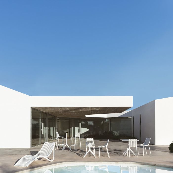 Chaise avec accoudoirs Ibiza - Lot de 4