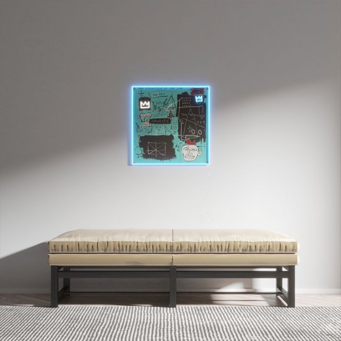 Jean Michel Basquiat - Equals Pi