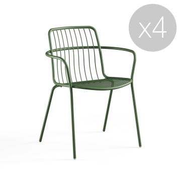Fauteuil Alisea - Lot de 4