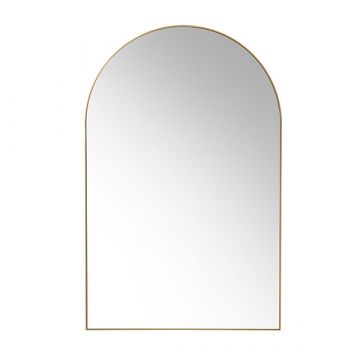 Arch Wall Mirror Brass