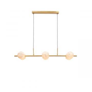 Suspension Carrara - 6 globes