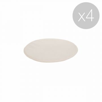 Coussin Emu rond - Lot de 4 