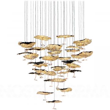 Chandelier Gold moon