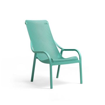 Fauteuil Net Lounge - Turquoise