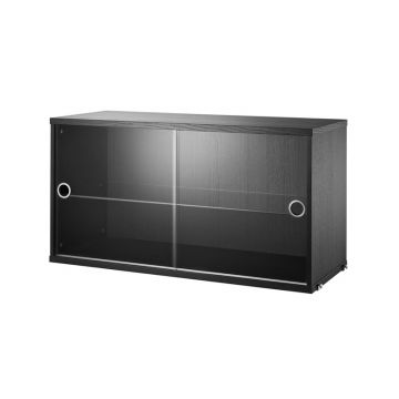 Display Cabinet With Sliding Glass Doors