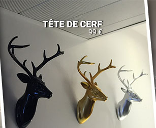 T&ecirc;te de Cerf Artypopart